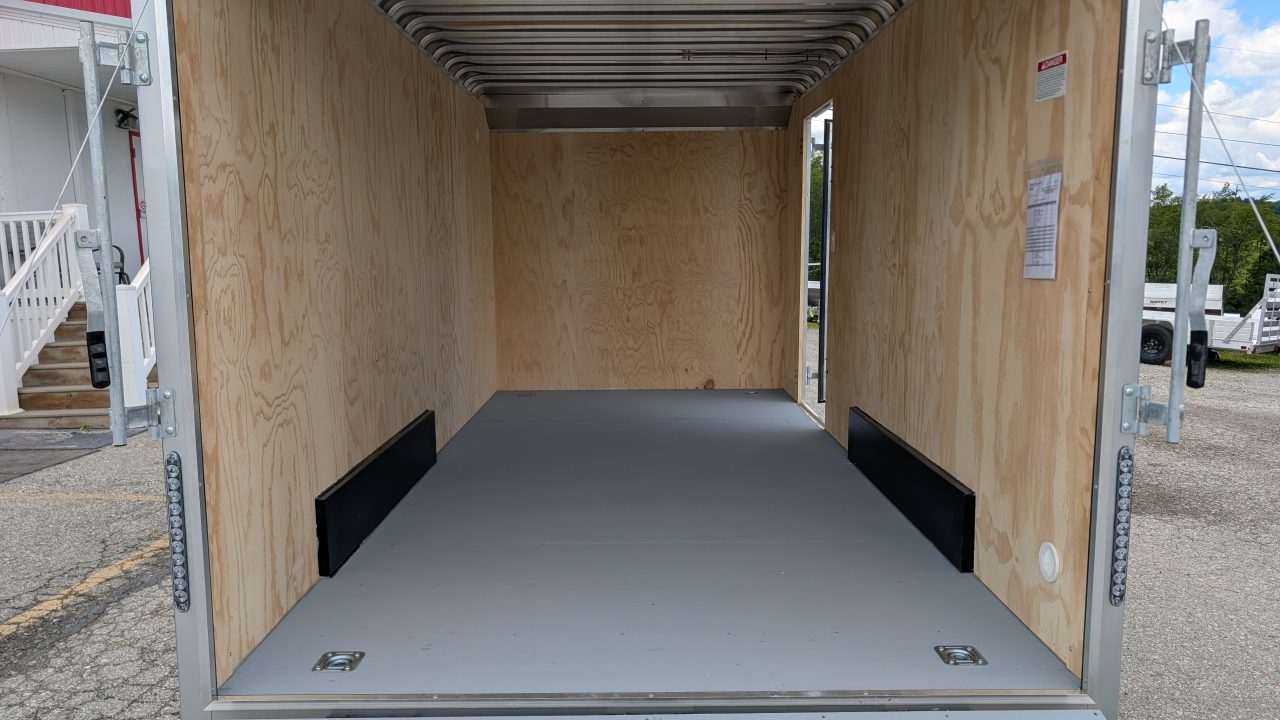 New 2026 Car Mate 7.5 x 16 HD Custom Cargo Trailer w/ Ramp Door ( 84" INSIDE!!)
