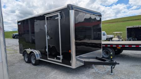 New 2026 Car Mate 7.5 x 16 HD Custom Cargo Trailer w/ Ramp Door ( 84" INSIDE!!)