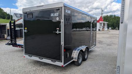 New 2026 Car Mate 7.5 x 16 HD Custom Cargo Trailer w/ Ramp Door ( 84" INSIDE!!)