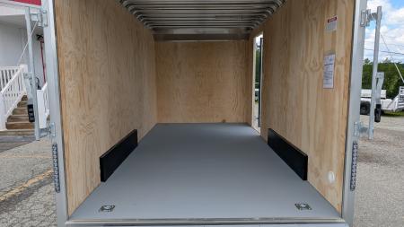 New 2026 Car Mate 7.5 x 16 HD Custom Cargo Trailer w/ Ramp Door ( 84" INSIDE!!)