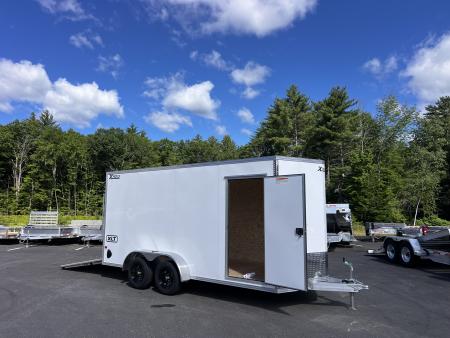 New 2026 High Country 7x16 + 18  V-Nose/ XLT Aluminum trailer / 7'interior -7000GVW