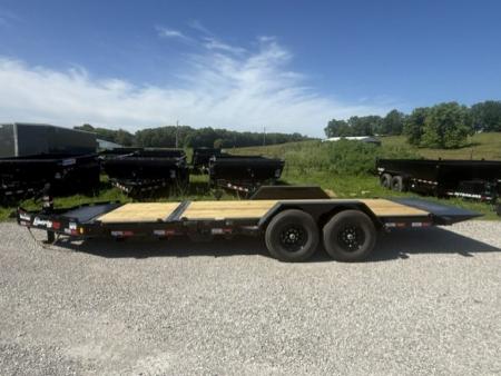 New 2026 Liberty 20' Tilt Trailer 8  I BEAM 15.4K (16' tilt +4' stationary) Tilt Trailer