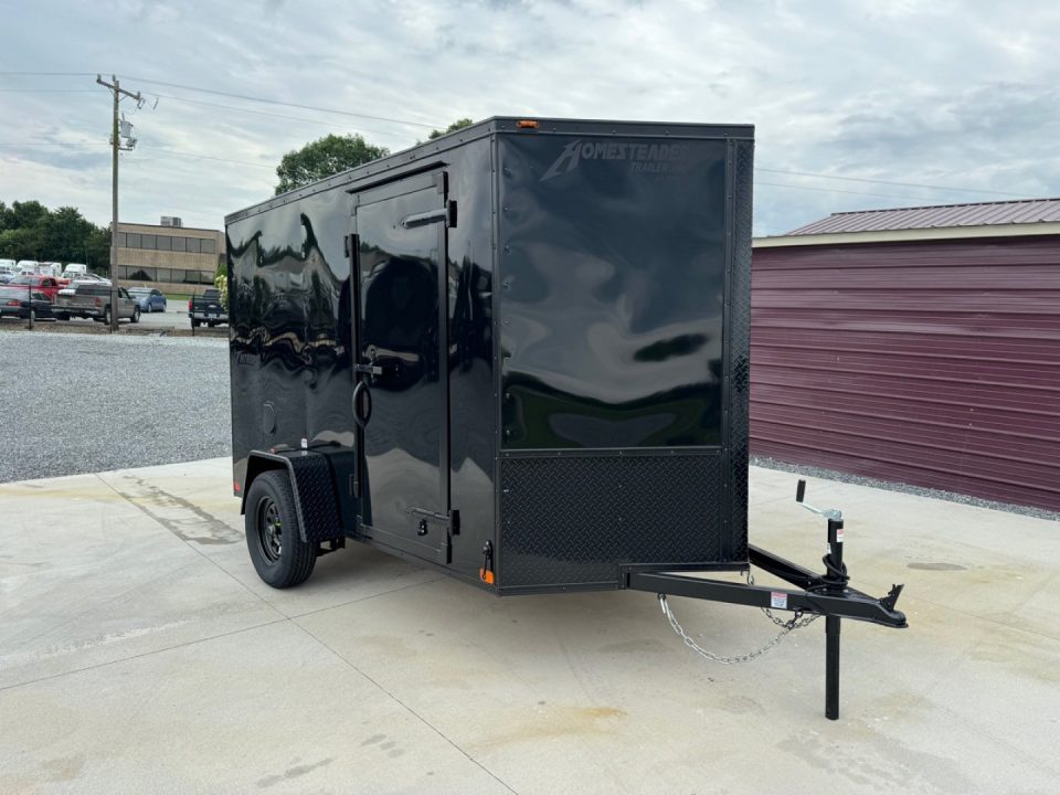 New 2027 Homesteader 610IS 6X10 Intrepid Enclosed Cargo Trailer 3K Blackout