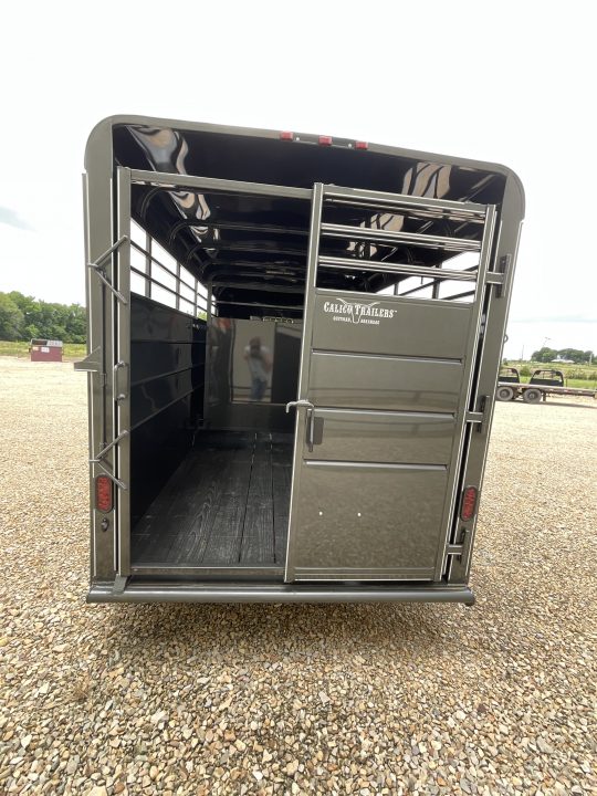 New 2026 Calico Trailers 6 ft x 16 ft Bumper Pull Stock Trailer Stock / Stock Combo Trailer