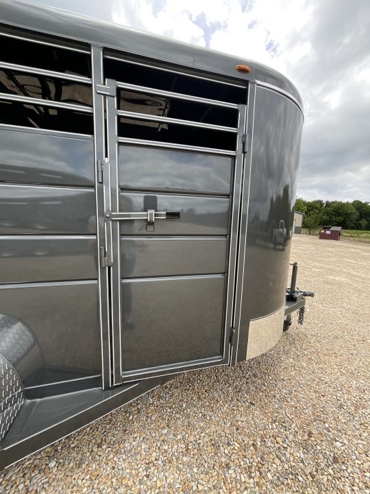 New 2026 Calico Trailers 6 ft x 16 ft Bumper Pull Stock Trailer Stock / Stock Combo Trailer