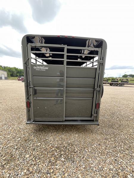 New 2026 Calico Trailers 6 ft x 16 ft Bumper Pull Stock Trailer Stock / Stock Combo Trailer
