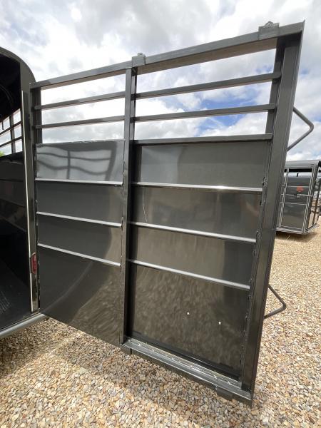 New 2026 Calico Trailers 6 ft x 16 ft Bumper Pull Stock Trailer Stock / Stock Combo Trailer