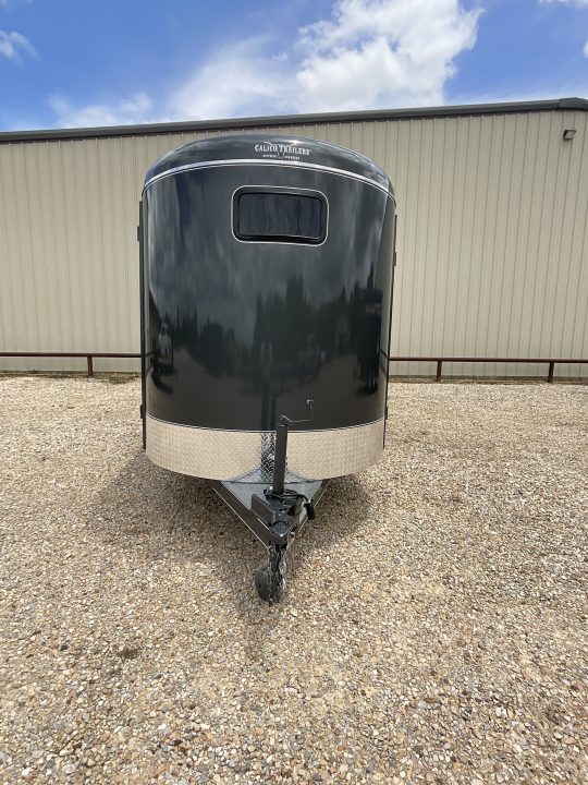 New 2026 Calico Trailers 6 ft X 16 in Bumper Pull 3 Horse Slant Stock / Stock Combo Trailer