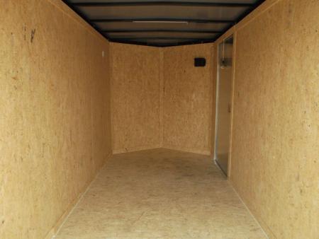 New 2026 Covered Wagon Trailers 6x12 Cargo / Enclosed Trailer / Extra Wide Ramp / 6'6" Interior / .080 White Poly Core Skin / (4) D-Rings