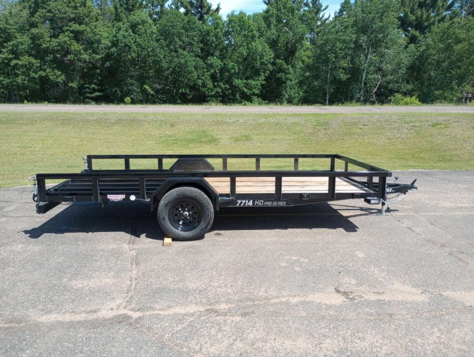 New 2026 Doolittle Trailers Tube Top 77"x14' Utility Trailer