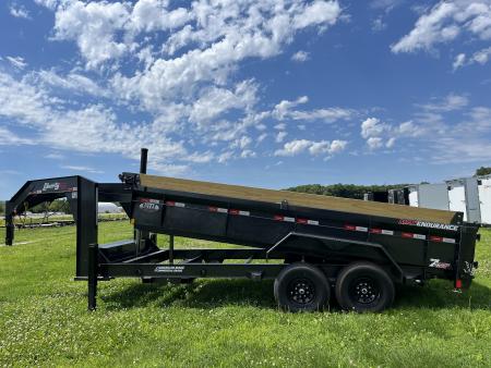 New 2026 Liberty 83X16 LIBERTY 14K TELESCOPIC GOOSENECK w/ Hydraulic Jacks Dump Trailer Dump Trailer