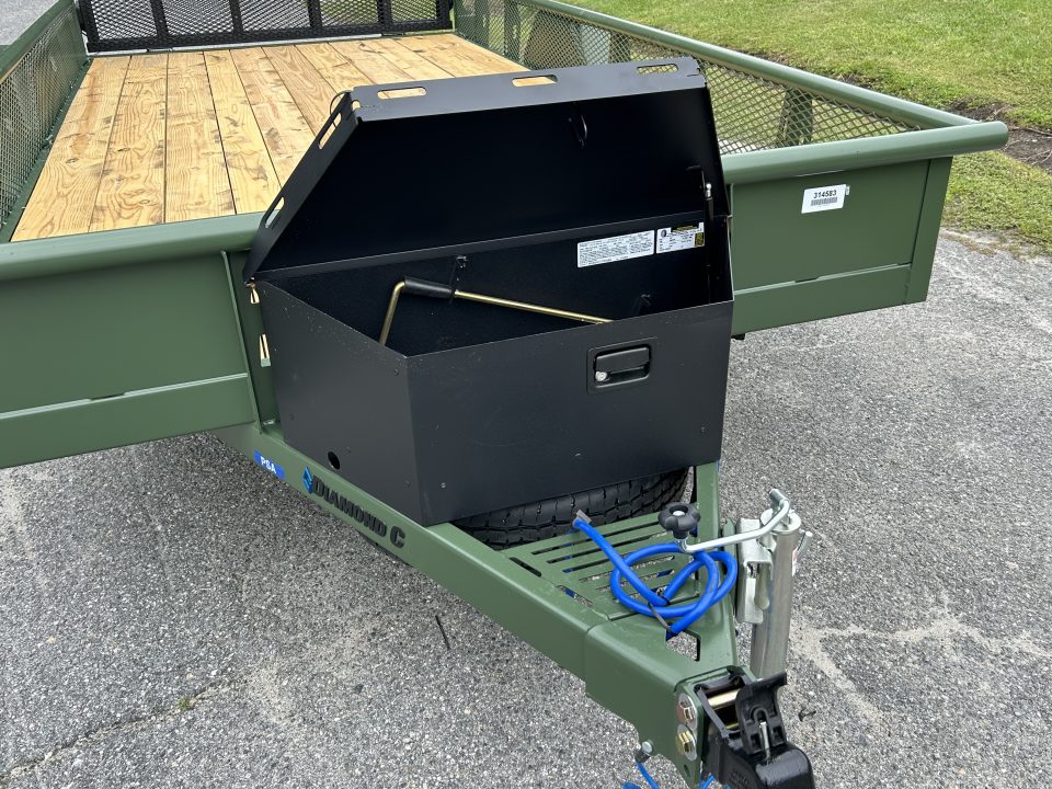 New 2026 Diamond C PSA Utility Trailer 83x14, with the Venture Package & 6K Axle