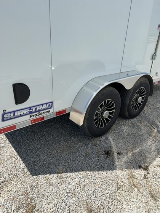 New 2026 Sure-Trac 7X14 14K CONTRACTOR PRO BULLNOSE Cargo / Enclosed Trailer