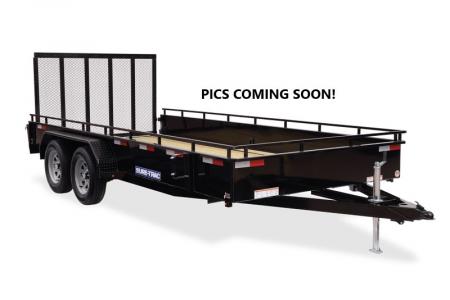 New 2026 Sure-Trac 7X14 STEEL HIGH SIDE 7K Utility Trailer