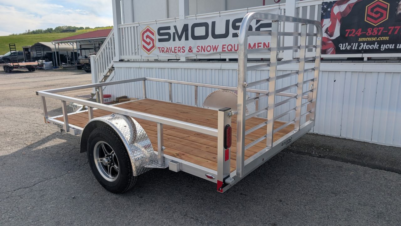 New 2027 LEGEND 6x10 Open Deluxe Utility Trailer