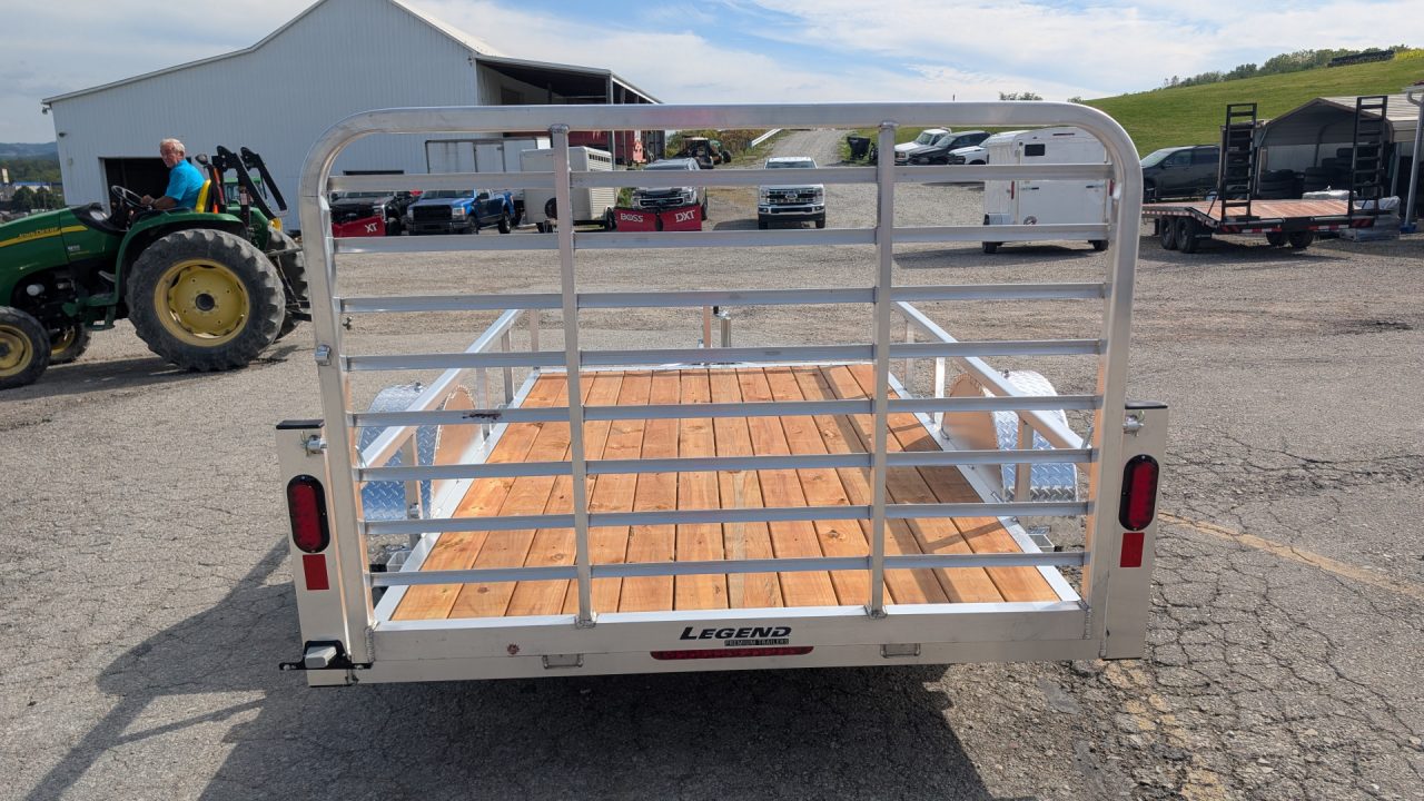 New 2027 LEGEND 6x10 Open Deluxe Utility Trailer