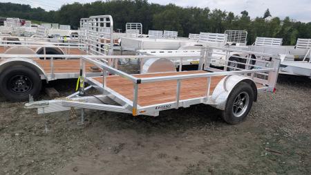 New 2027 LEGEND 6x10 Open Deluxe Utility Trailer w/ Bi-Fold Gate