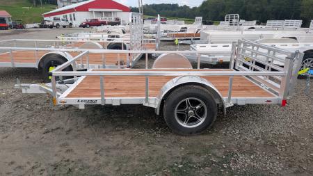New 2027 LEGEND 6x10 Open Deluxe Utility Trailer w/ Bi-Fold Gate