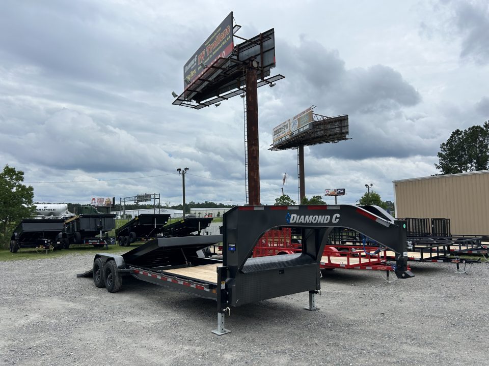 New 2026 Diamond C HDT210GN Tilt Trailer, 82X26 (18ft Tilt+8ftStationary), 10K Axles, #17,640 Payload