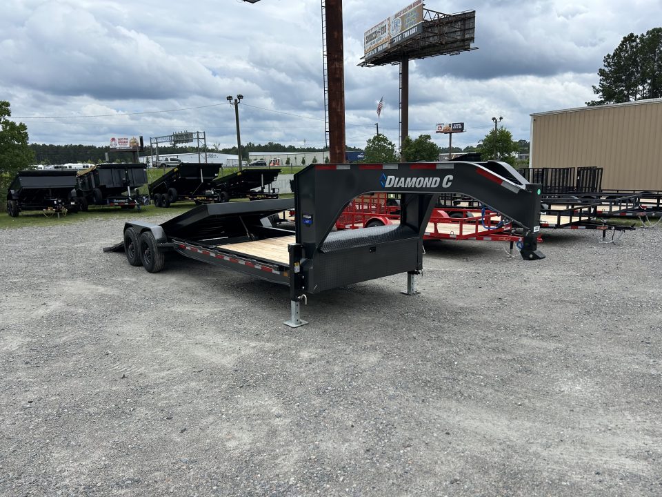 New 2026 Diamond C HDT210GN Tilt Trailer, 82X26 (18ft Tilt+8ftStationary), 10K Axles, #17,640 Payload