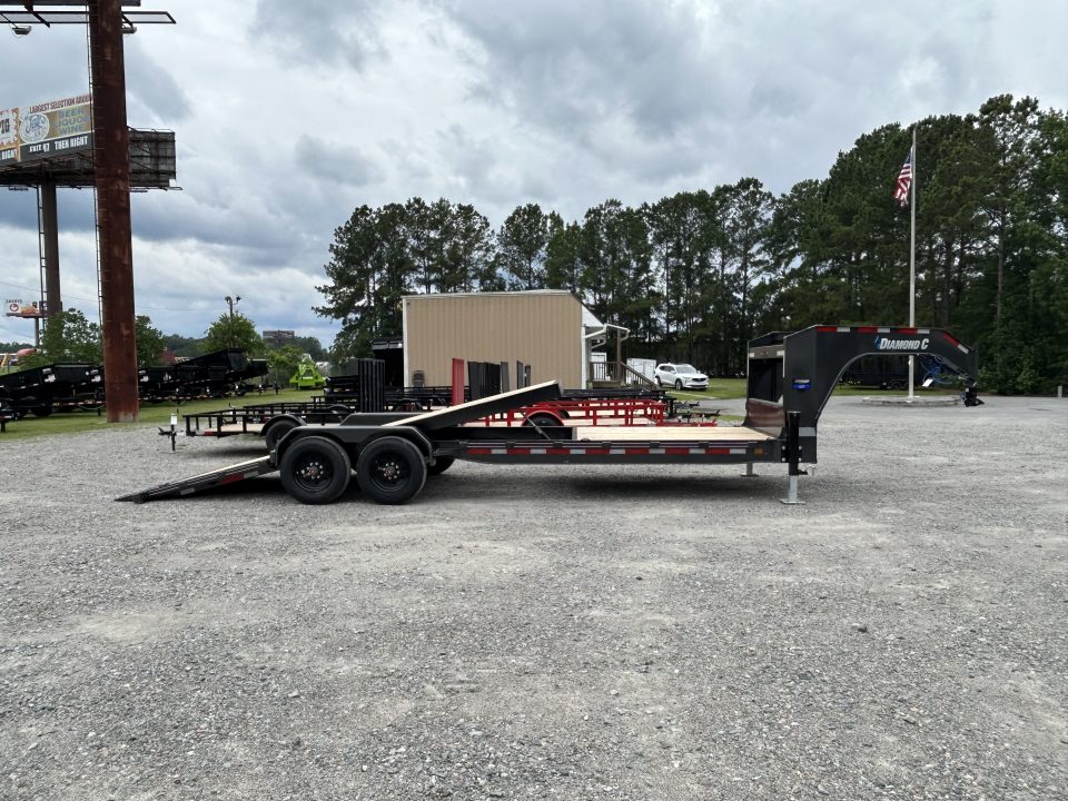 New 2026 Diamond C HDT210GN Tilt Trailer, 82X26 (18ft Tilt+8ftStationary), 10K Axles, #17,640 Payload
