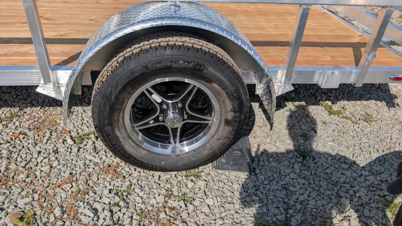 New 2027 Legend 6x12 Open Deluxe Aluminum Utility Trailer