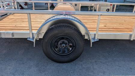 New 2027 Legend 7x14 Open Deluxe Aluminum Utility Trailer