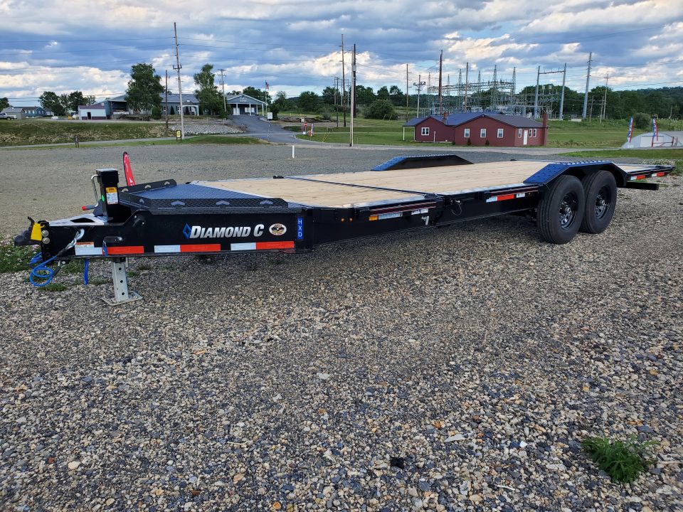 New 2026 Diamond C Trailers HXD207 Equipment Trailer / 15,500 GVWR / 102"x22'