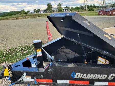 New 2026 Diamond C Trailers HXD207 Equipment Trailer / 15,500 GVWR / 102"x22'