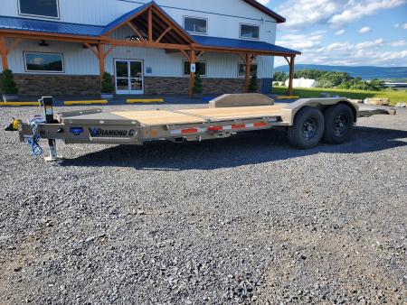 New 2026 Diamond C Trailers HDT207 Equipment Split Tilt Trailer / 15,500 GVWR / 82 x20'