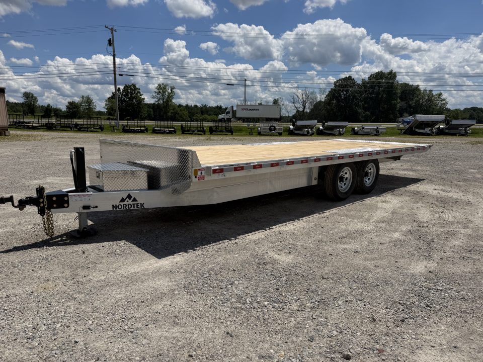 New 2027 Nordtek 102X22 Tilt Trailer Deck Over 14K