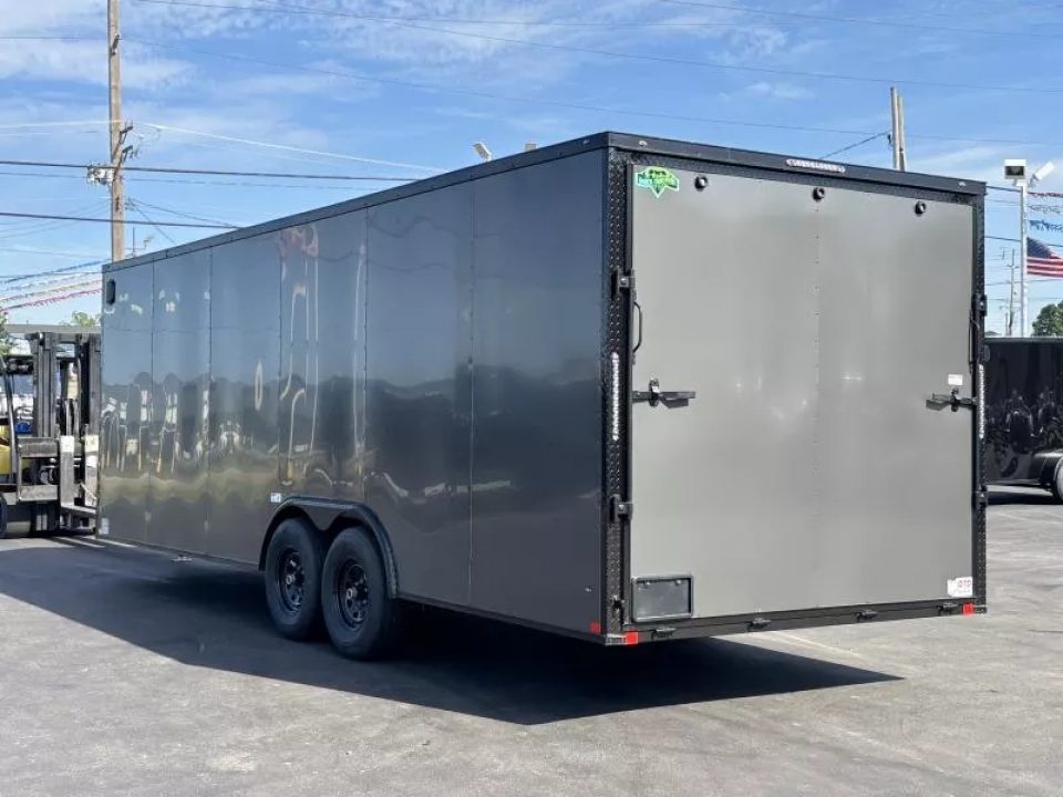 New 2026 Diamond Cargo 8.5' X 24' TA V-Nosed Enclosed Trailer/ 5 Year Warranty