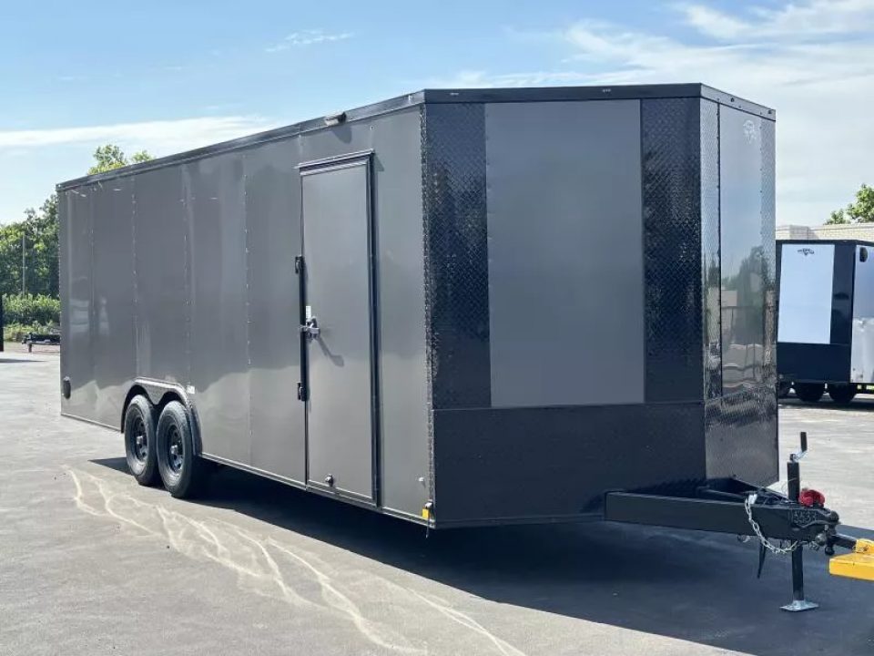 New 2026 Diamond Cargo 8.5' X 24' TA V-Nosed Enclosed Trailer/ 5 Year Warranty