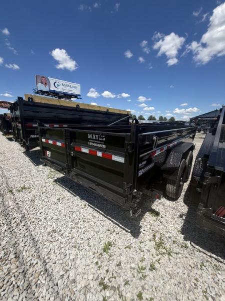 New 2026 PJ Trailer DL162 Dump Trailer 83X16 TA 24" SIDES (GVW:15400) BLACK