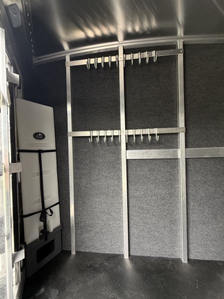 New 2027 4-Star Trailers 4 Horse Slant Cowboy Tack Gooseneck Horse Trailer