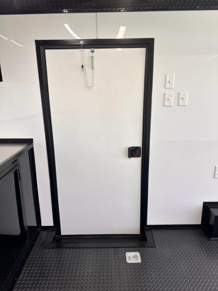 New 2026 Luxe 8.5X18 Race Trailer-Finished Interior-5200LB Torsion Axle - Dovetail- Blackout