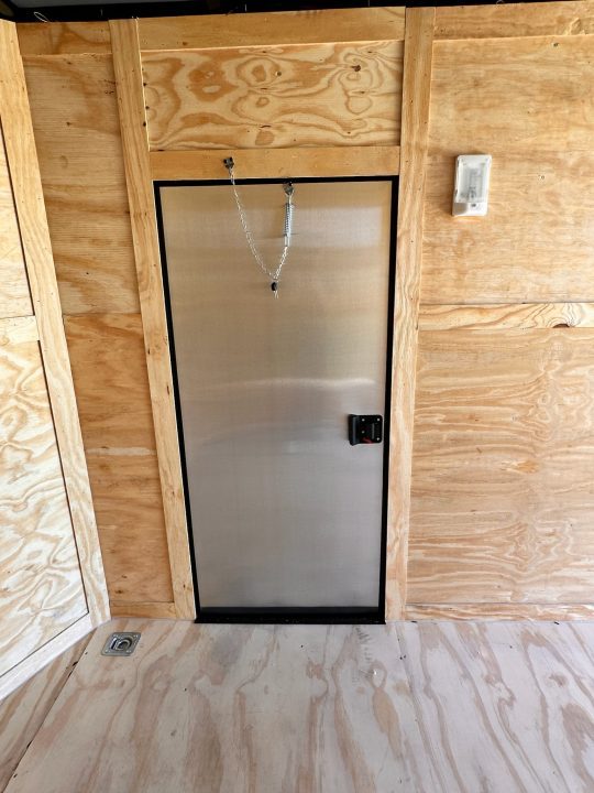 New 2026 Luxe 7X14 Enclosed Trailer-3500LB Tandem Axle-Black Poly-Blackout