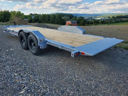 New 2026 Diamond C Trailers HDT207 Equipment Split Tilt Trailer / 15,500 GVWR / 82"x22'