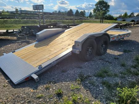 New 2026 Diamond C Trailers HDT207 Equipment Split Tilt Trailer / 15,500 GVWR / 82"x22'