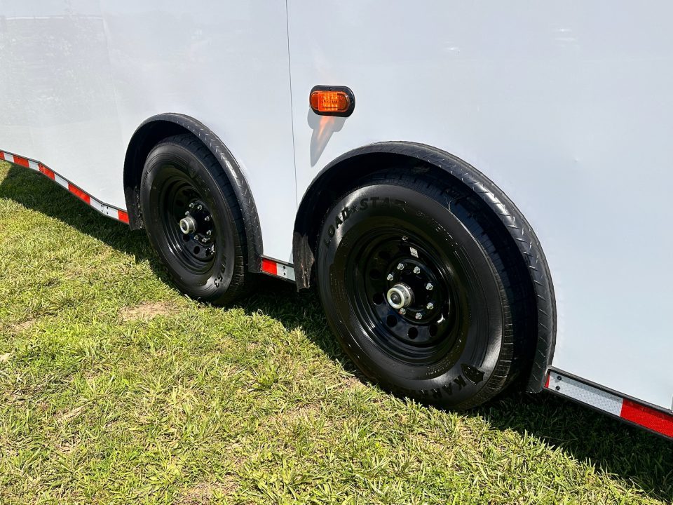 New 2026 Luxe 8.5x28 Race Trailer -Finished Interior-7000LB Spread Torsion-Heavy Duty Ramp
