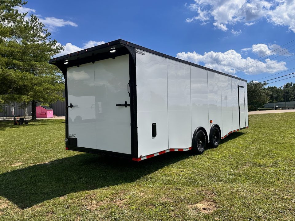 New 2026 Luxe 8.5x28 Race Trailer -Finished Interior-7000LB Spread Torsion-Heavy Duty Ramp