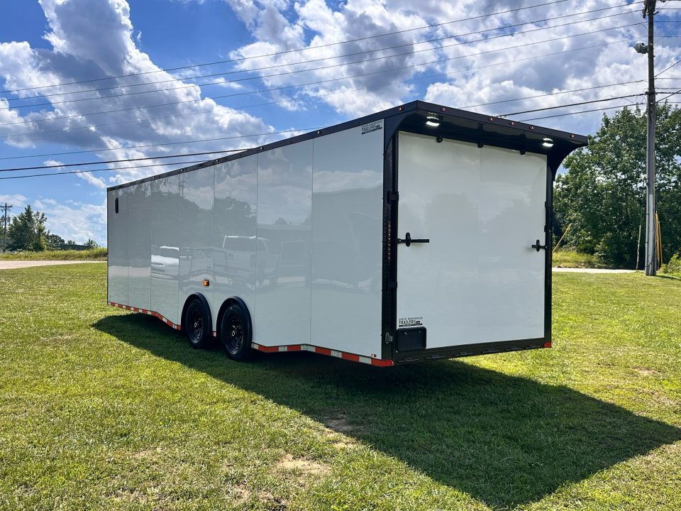 New 2026 Luxe 8.5x28 Race Trailer -Finished Interior-7000LB Spread Torsion-Heavy Duty Ramp
