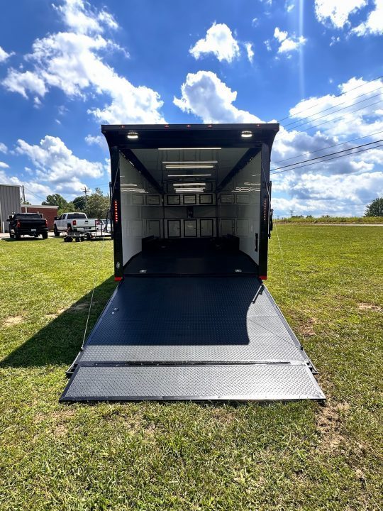 New 2026 Luxe 8.5x28 Race Trailer -Finished Interior-7000LB Spread Torsion-Heavy Duty Ramp