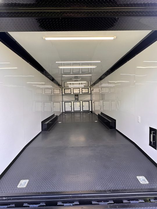 New 2026 Luxe 8.5x28 Race Trailer -Finished Interior-7000LB Spread Torsion-Heavy Duty Ramp