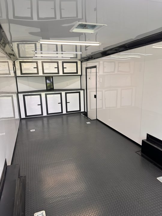 New 2026 Luxe 8.5x28 Race Trailer -Finished Interior-7000LB Spread Torsion-Heavy Duty Ramp