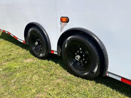 New 2026 Luxe 8.5x28 Race Trailer -Finished Interior-7000LB Spread Torsion-Heavy Duty Ramp