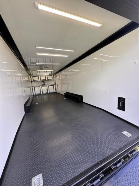 New 2026 Luxe 8.5x28 Race Trailer -Finished Interior-7000LB Spread Torsion-Heavy Duty Ramp