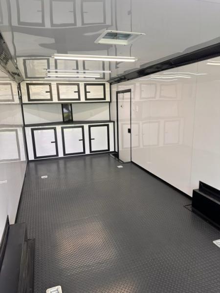 New 2026 Luxe 8.5x28 Race Trailer -Finished Interior-7000LB Spread Torsion-Heavy Duty Ramp
