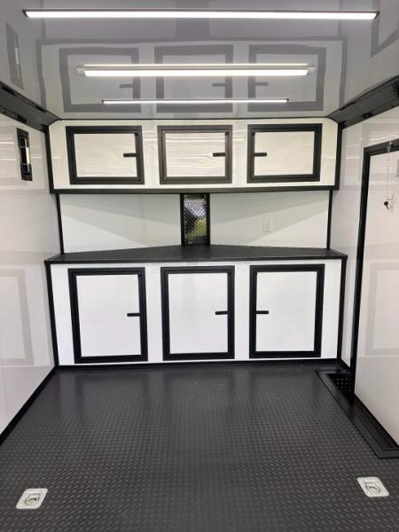 New 2026 Luxe 8.5x28 Race Trailer -Finished Interior-7000LB Spread Torsion-Heavy Duty Ramp