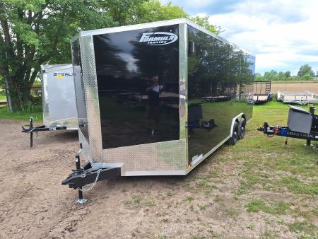 New 2026 Formula Trailers 8.5x20 10K Enclosed Car Hauler 7  Interior Ramp Door